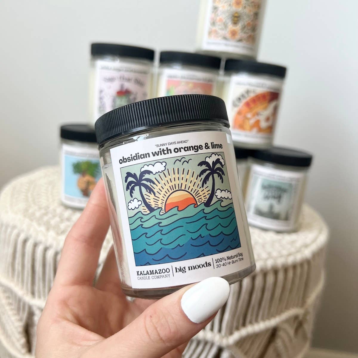 "Sunny Days Ahead" Soy Candle - Jar (5 oz)