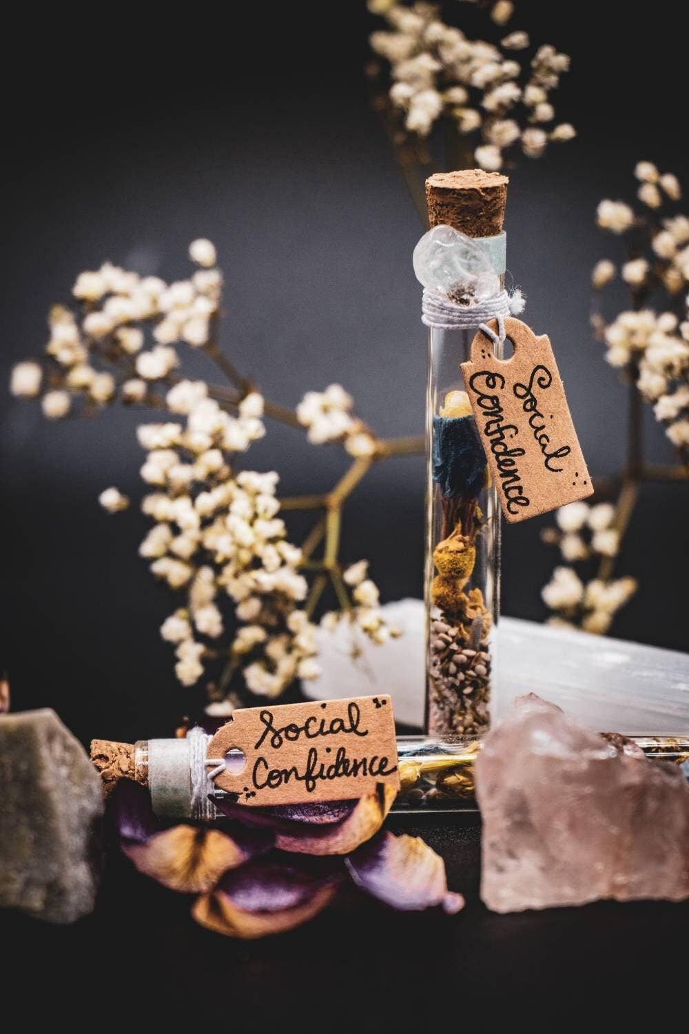 Social Confidence Spell Vial