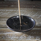 Round Constellation Bone China Incense Holder