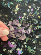 Moon Crystal Gemstones - Chevron Amethyst
