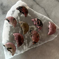 Rhodonite Crystal Gemstone Moon Face