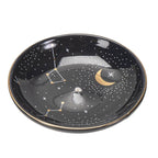 Round Constellation Bone China Incense Holder