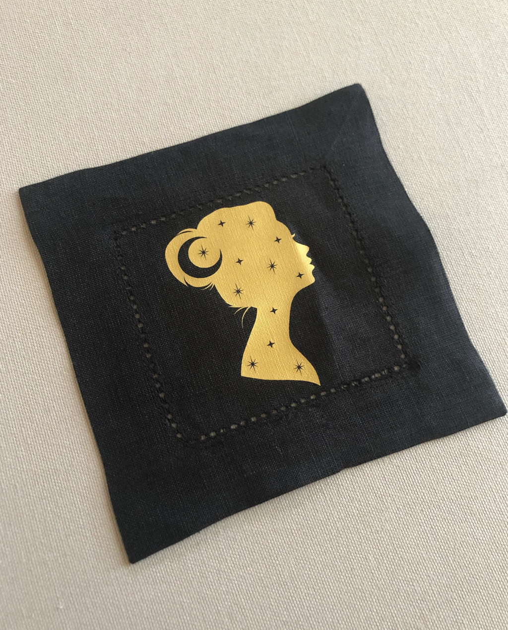 Mystic Moon Lady Mini 6” Altar Cloth