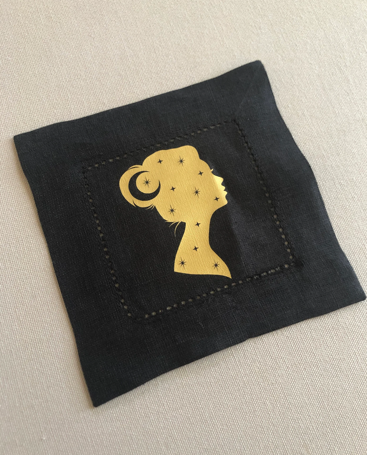 Mystic Moon Lady Mini 6” Altar Cloth