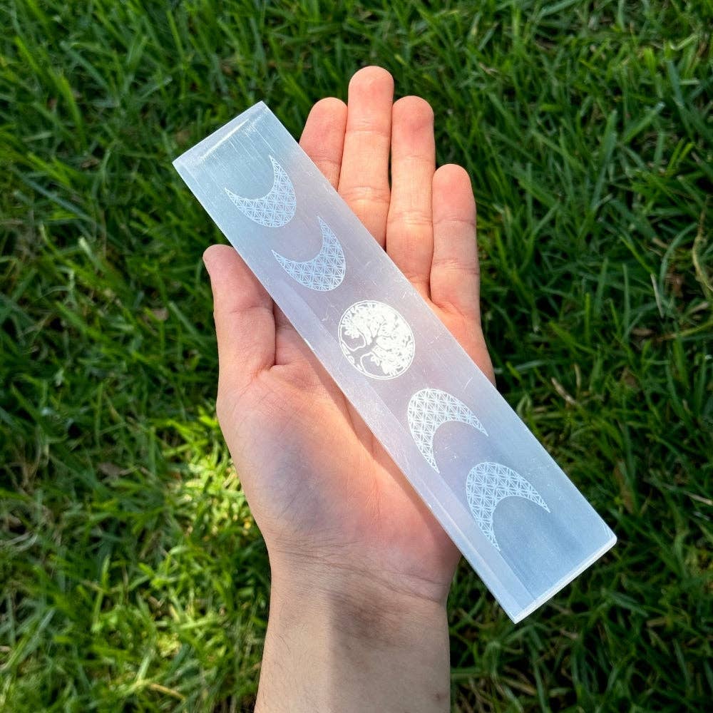 Selenite - Moon Bar