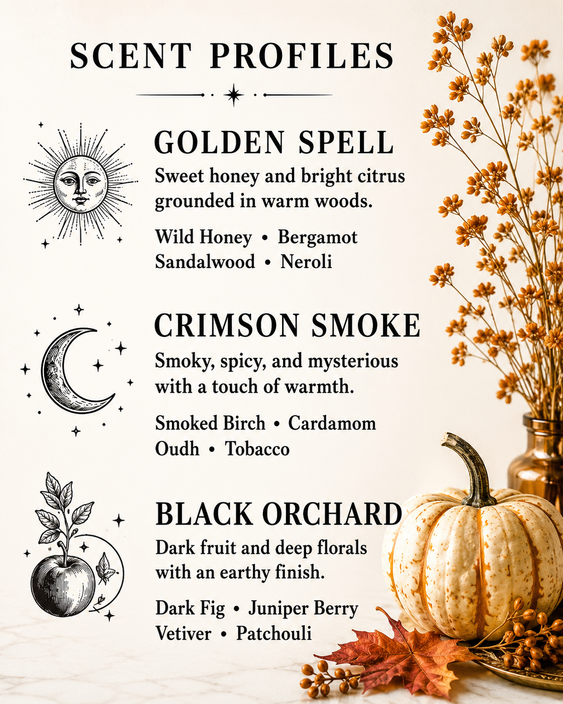 Fall Ritual Mists | Room & Altar Spray Collection