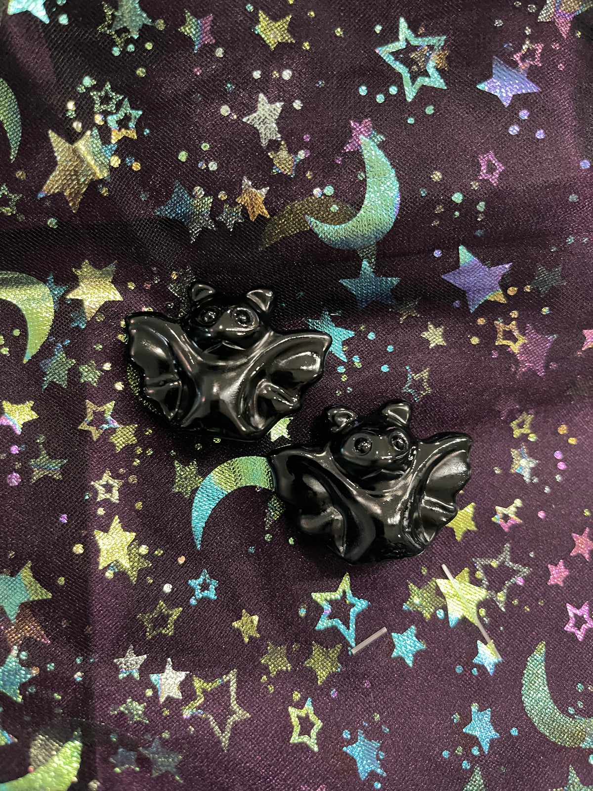Bat Crystal Gemstones - Black Obsidian