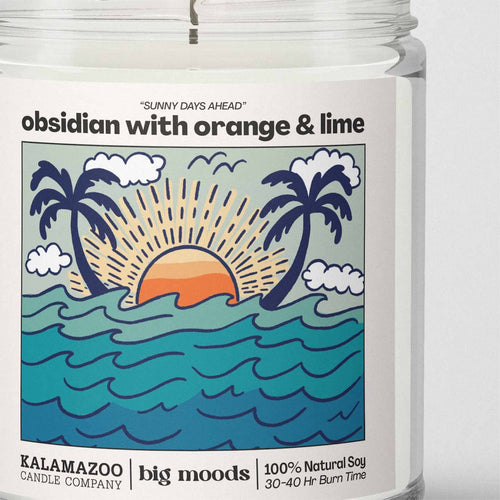 "Sunny Days Ahead" Soy Candle - Jar (5 oz)