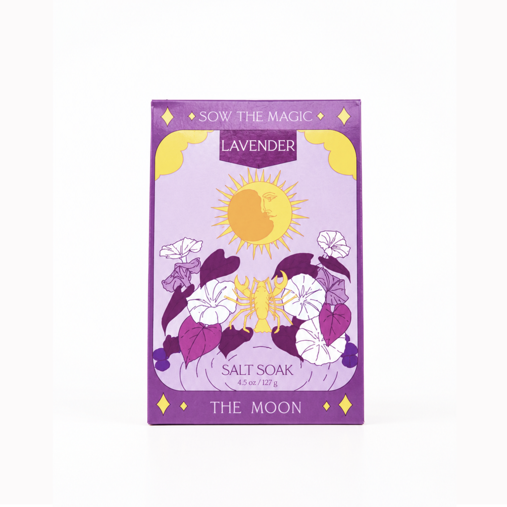 The Moon Bath Salt Soak in Lavender