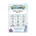 Aquarius Zodiac Mini Art Print