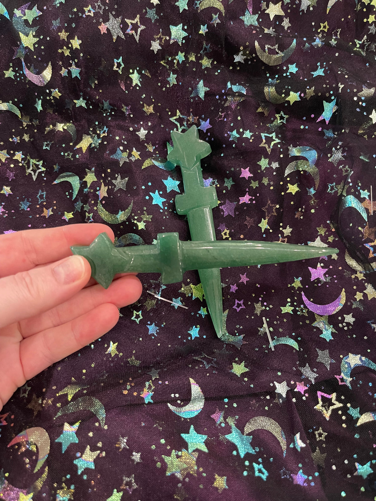 Green Aventurine Athame (6”)