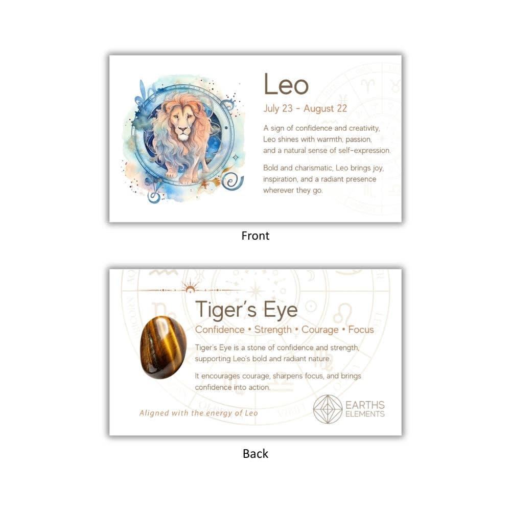Leo Zodiac Bundle - Candle, Crystal, and Bracelet