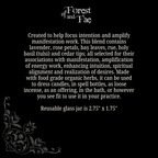 Manifestation Spellwork Herb Blend • Ritual • Witchcraft