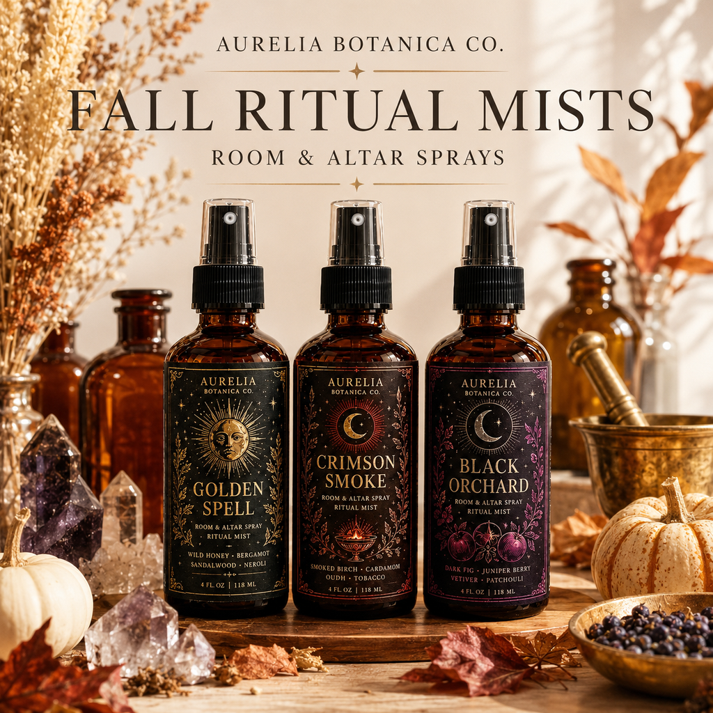 Fall Ritual Mists | Room & Altar Spray Collection
