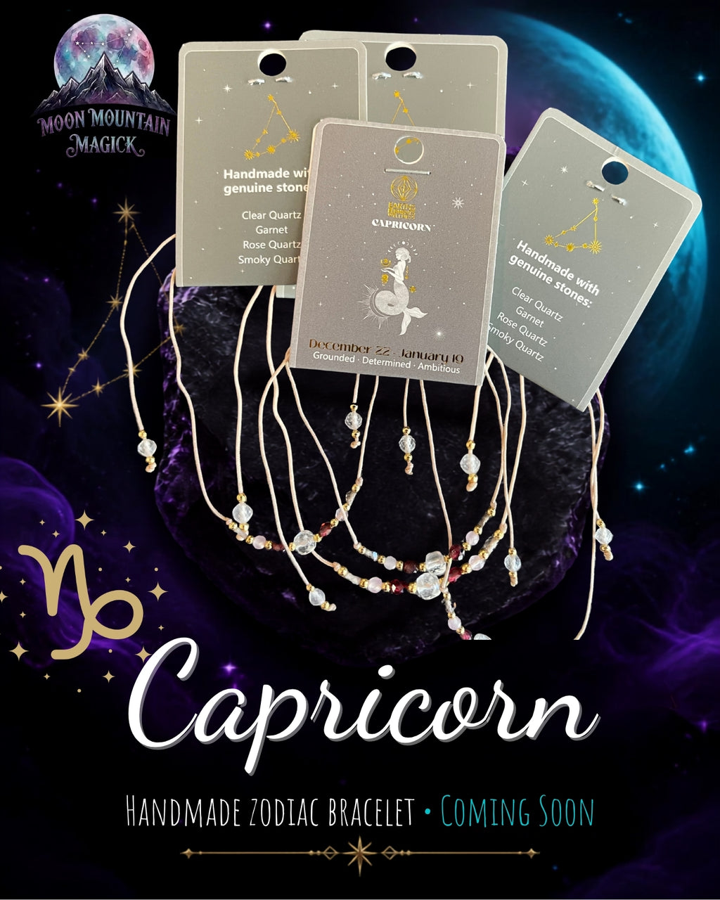 Astrology Sign Zodiac Bracelet - Capricorn