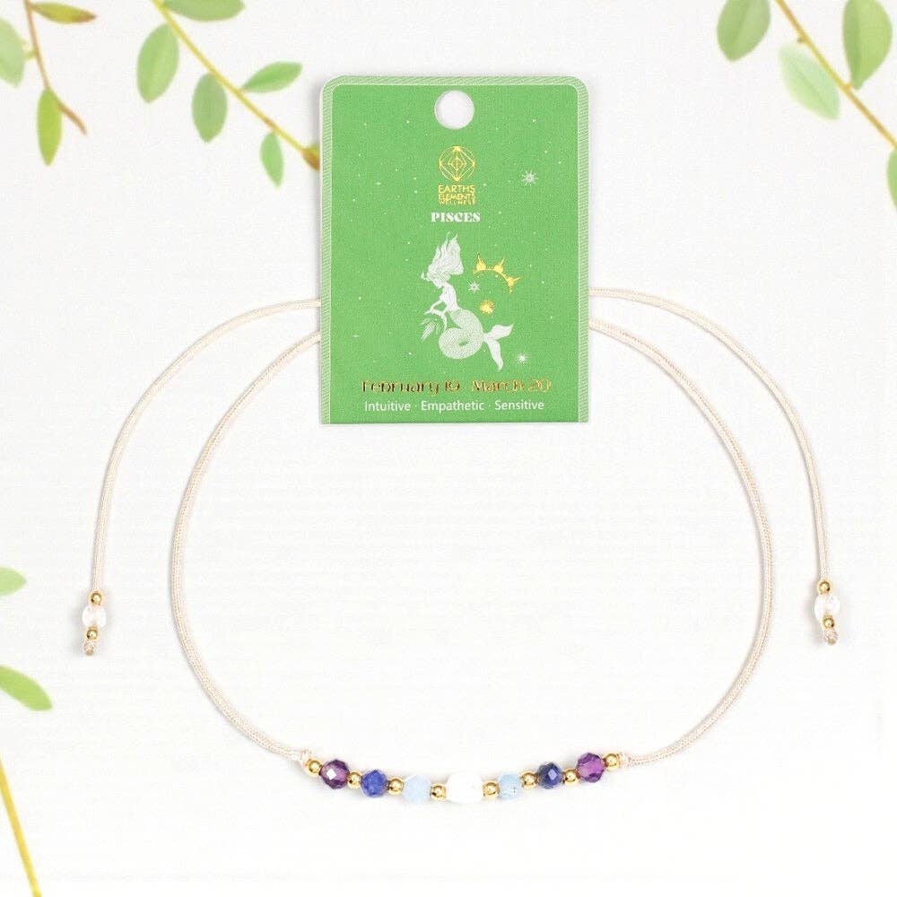 Astrology Sign Zodiac Bracelet - Pisces