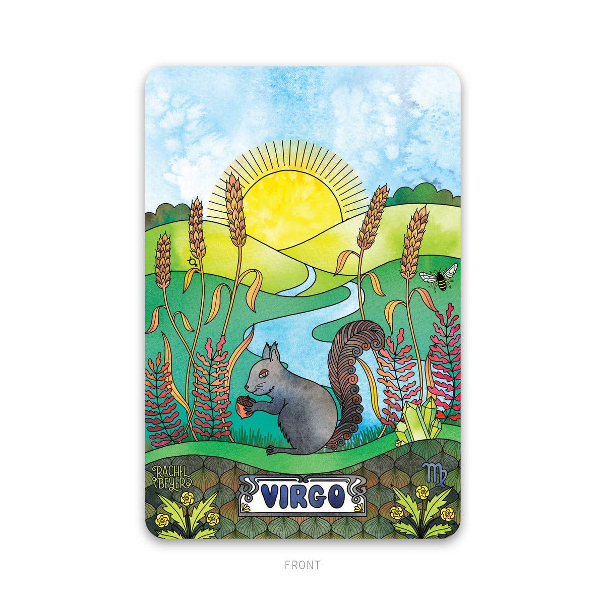 Virgo Zodiac Mini Art Print