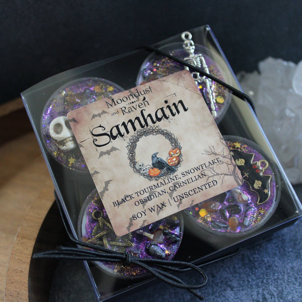 Samhain Sabbat Tealight Candles | Set of 4 