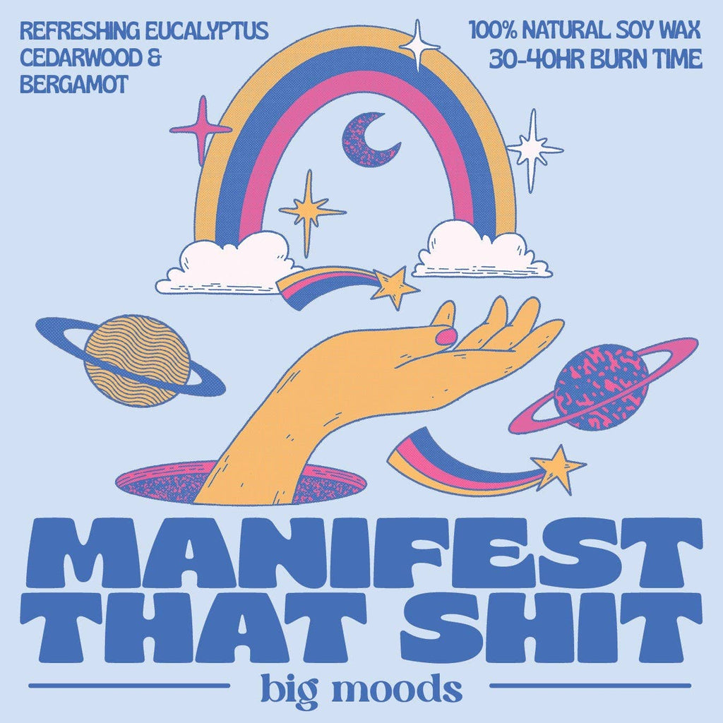 "Manifest That Shit" Soy Candle - Jar (5 oz)