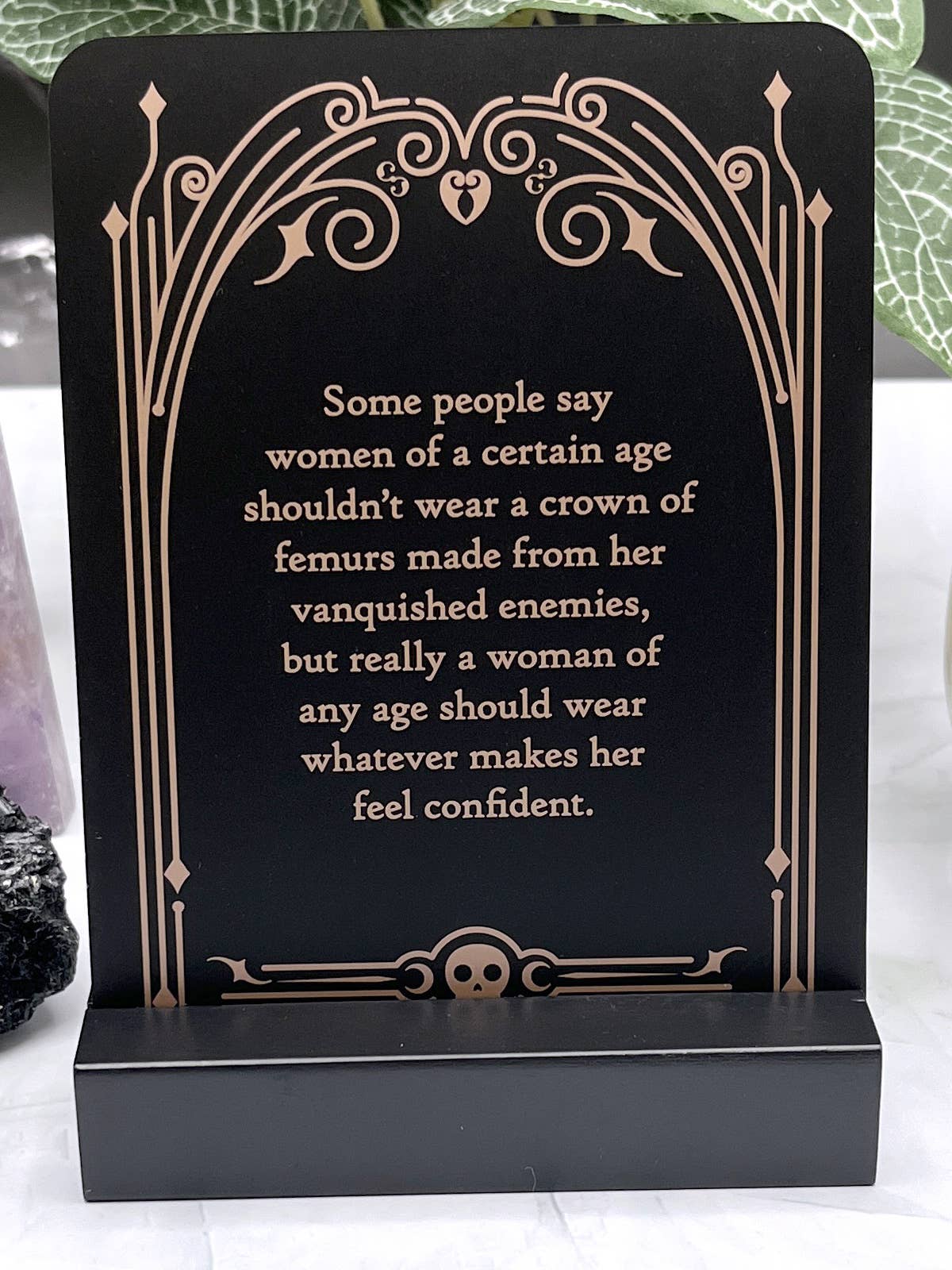 Sinister Affirmations Card Deck