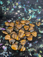 Heart Crystal Gemstones - Tiger’s Eye