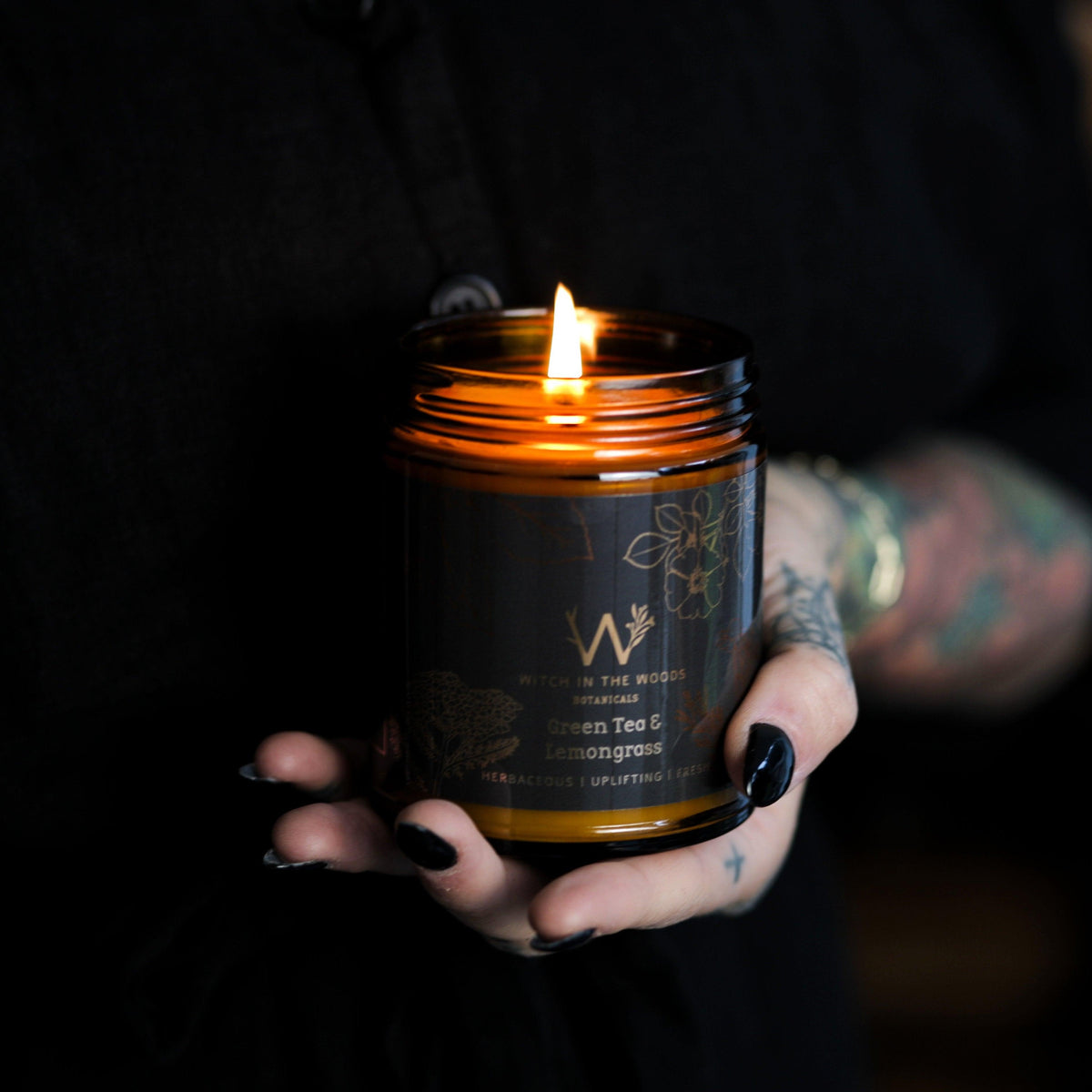 Green Tea + Lemongrass Candle