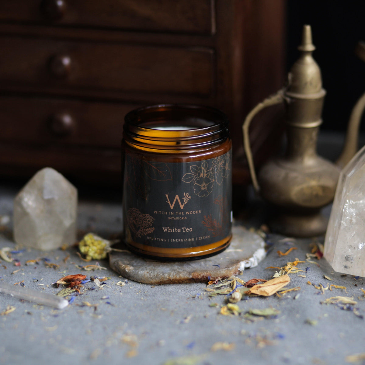 White Tea Candle