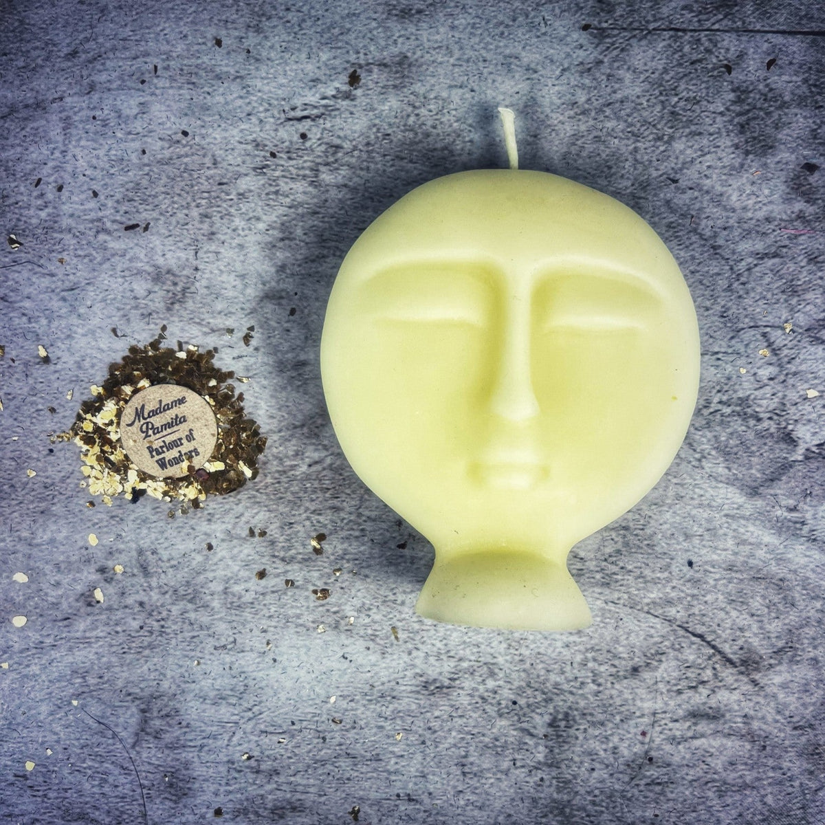 Beeswax Ancestor Spirit Spell Candle - Ancestral Guidance & Protection Magic