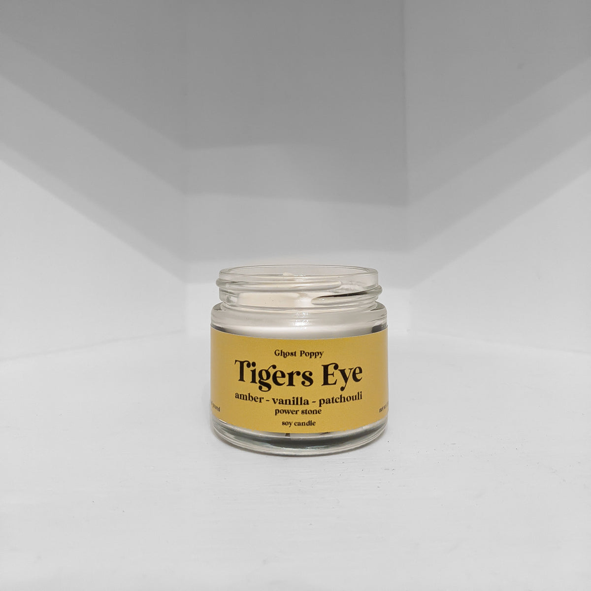 Tigers Eye Mini Candle