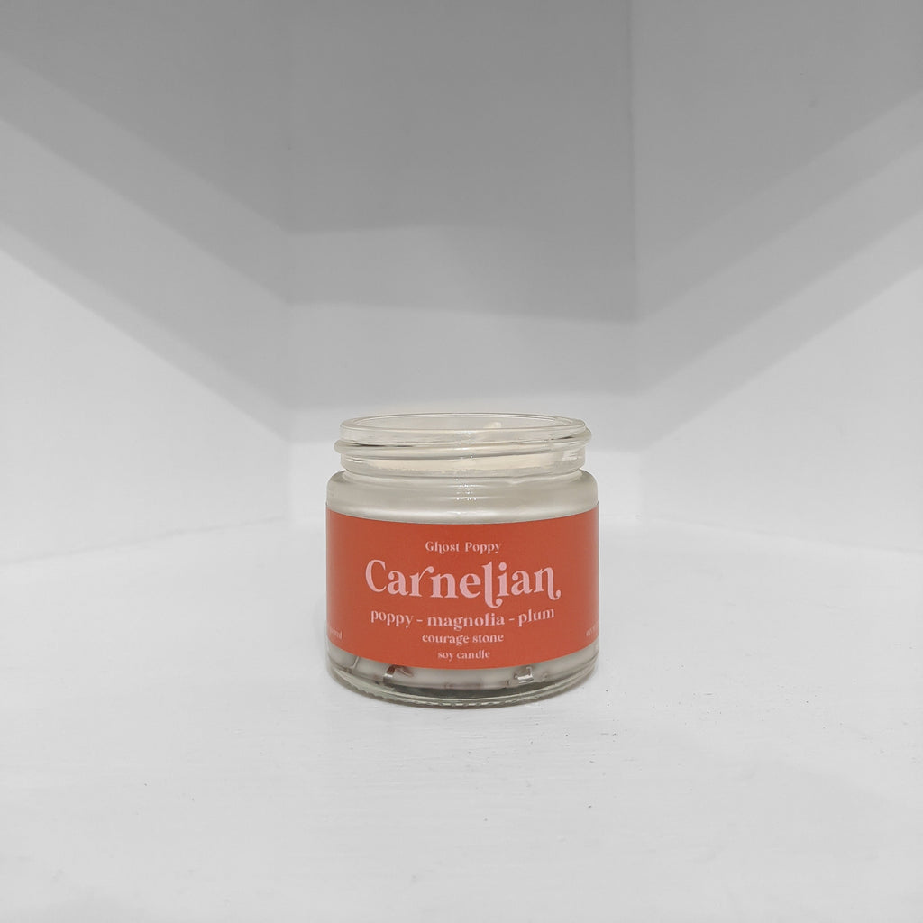 Carnelian Mini Candle