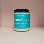 Amazonite Candle