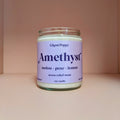 Amethyst Candle