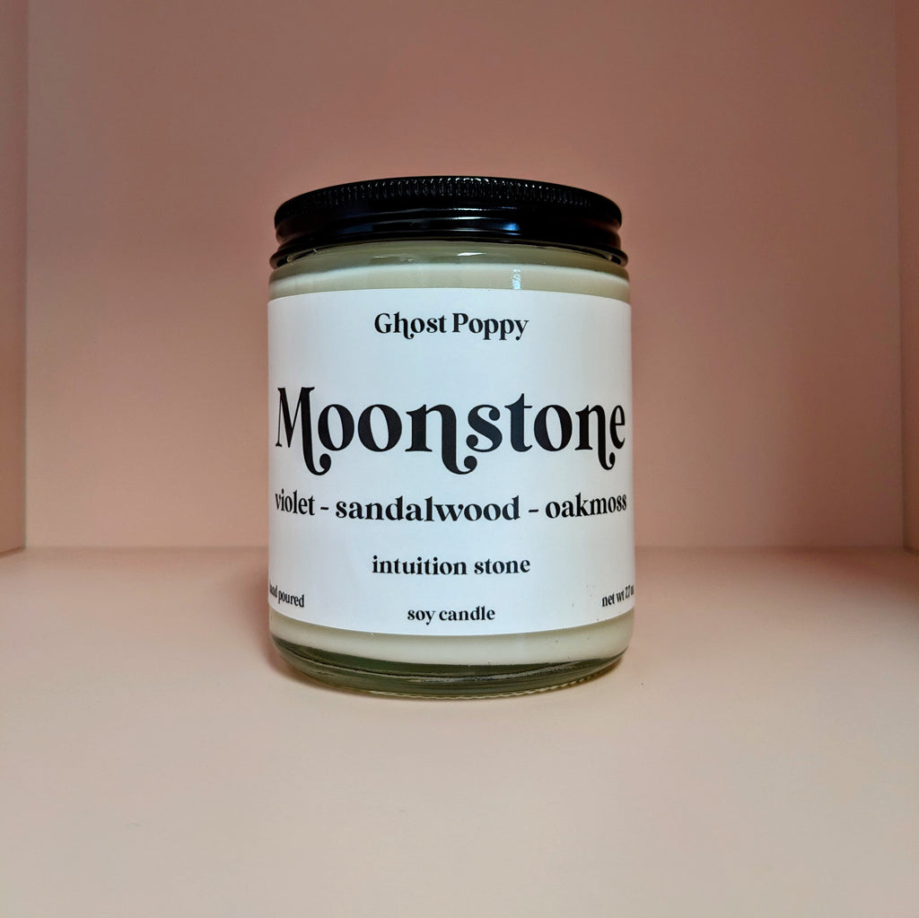 Moonstone Candle