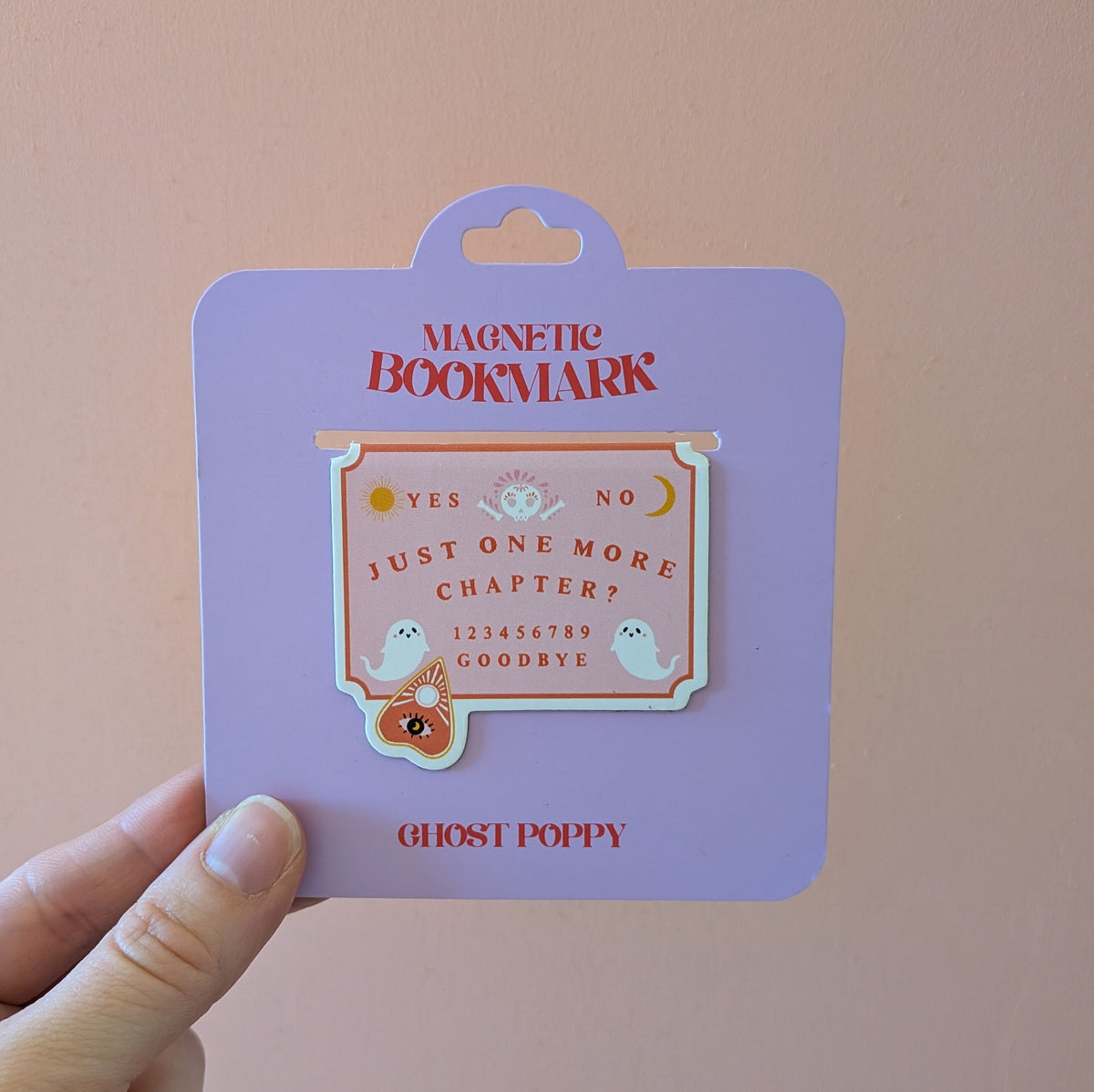 Just One More Chapter? Magnetic Bookmark