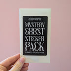 Mystery Ghost Sticker Pack