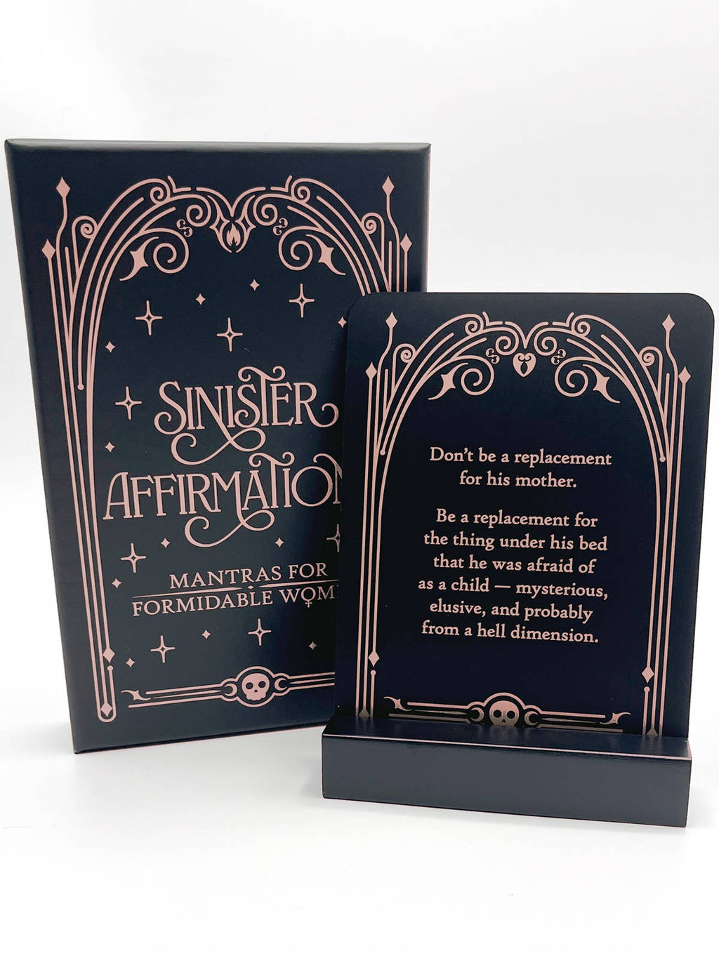 Sinister Affirmations Card Deck