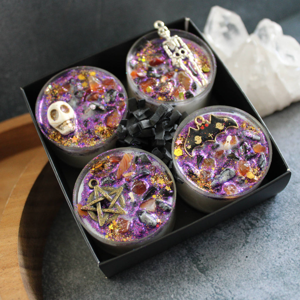 Samhain Sabbat Tealight Candles | Set of 4 