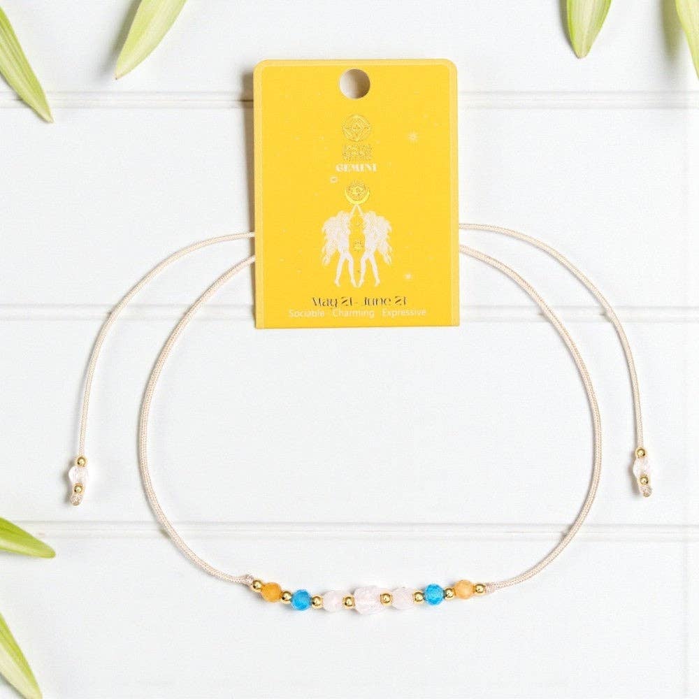 Astrology Sign Zodiac Bracelet - Gemini