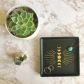Moon Burst Square 4.5” Catchall Dish
