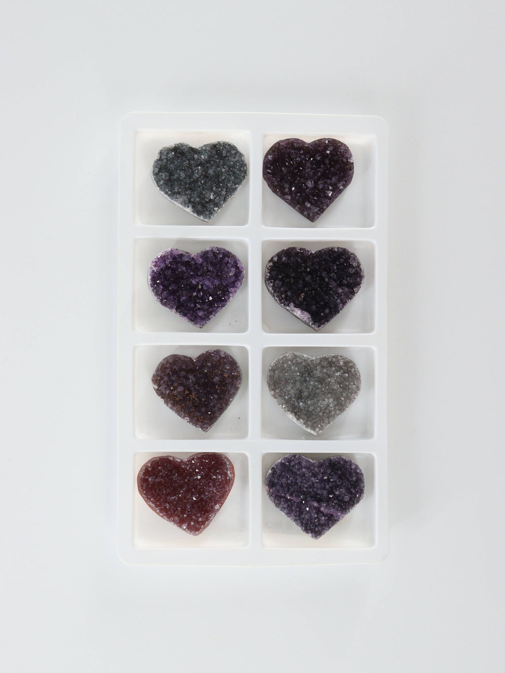 Amethyst Crystal Heart