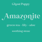 Amazonite Candle