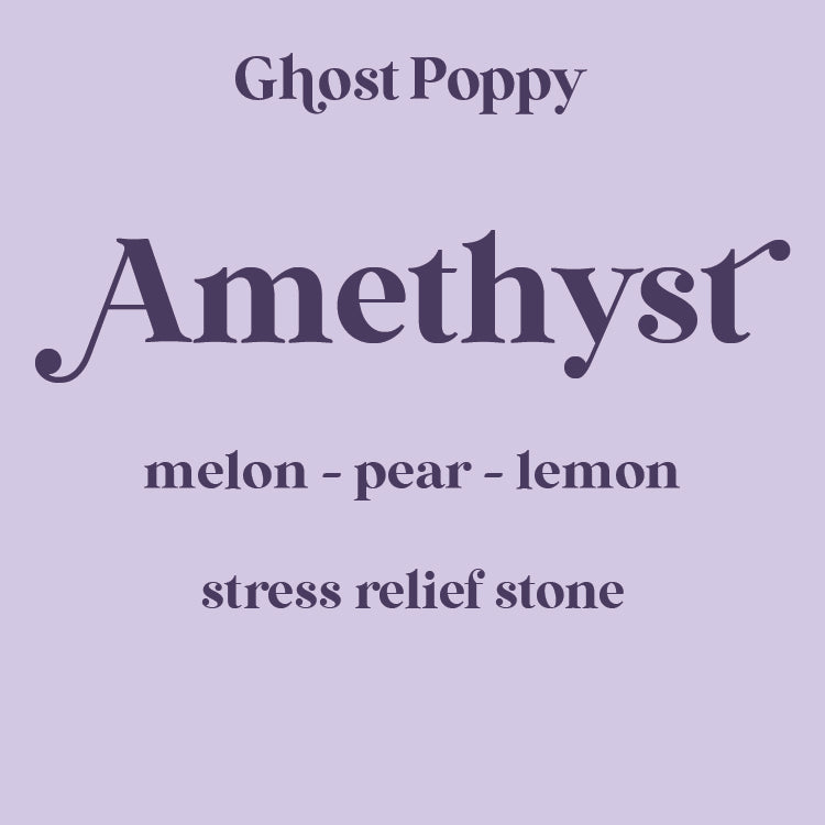 Amethyst Candle
