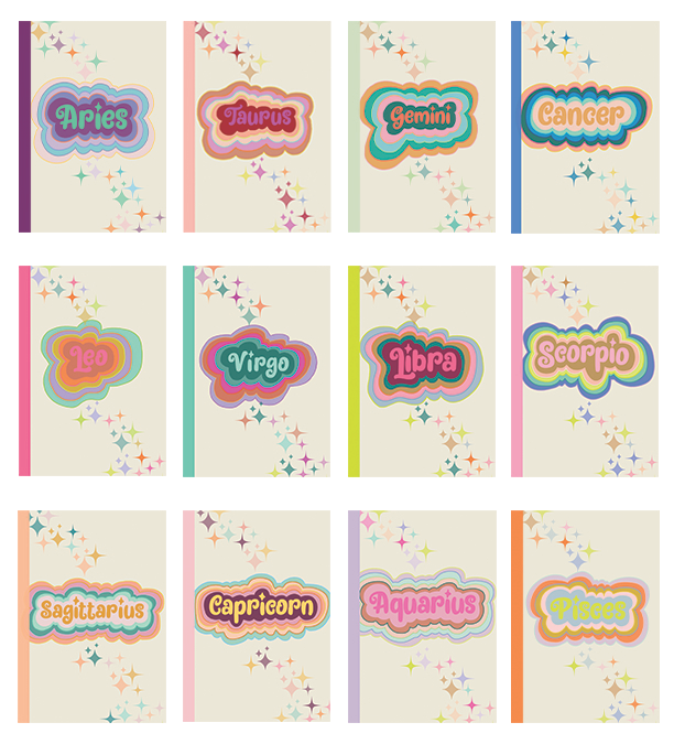 Astrology Signs Zodiac Notebook