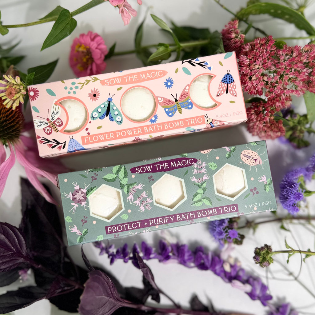 Moon Phase Protect + Purify Bath Bomb Trio