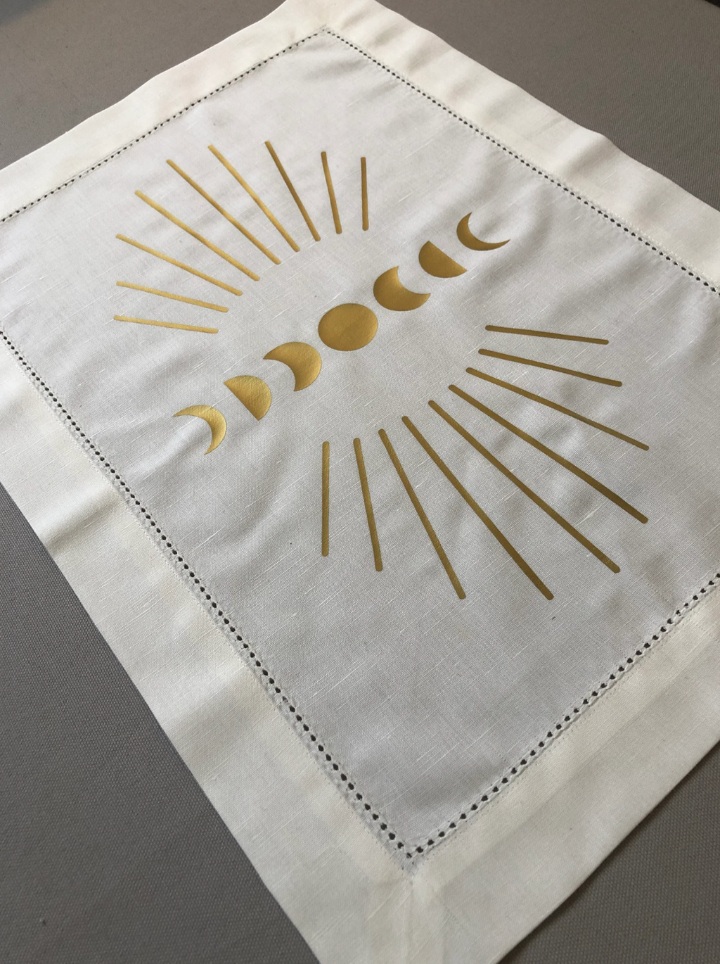Mystic Moon Burst Altar Cloth (19"x14")