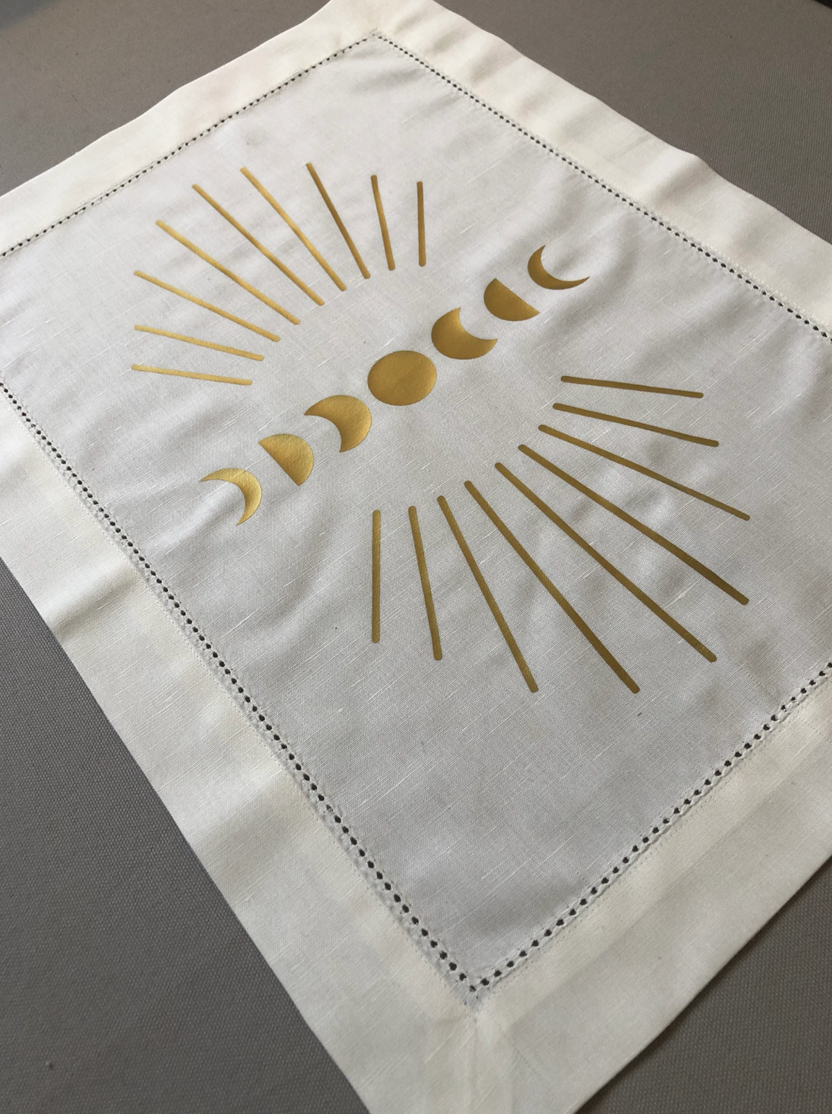 Mystic Moon Burst Altar Cloth (19"x14")