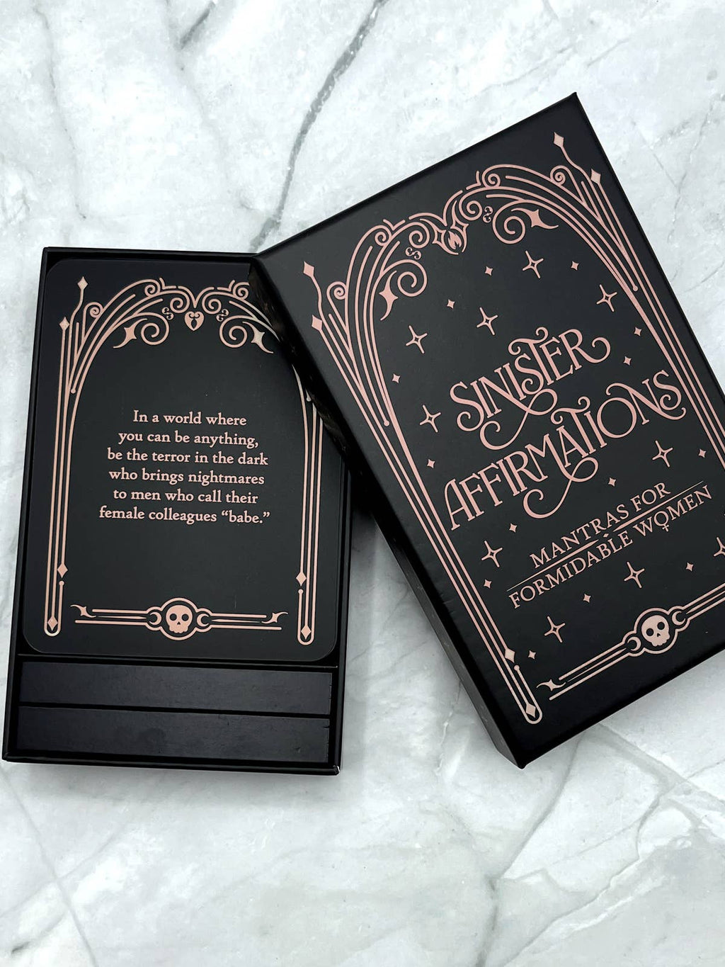 Sinister Affirmations Card Deck