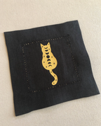Mystic Moon Cat Mini 6” Altar Cloth