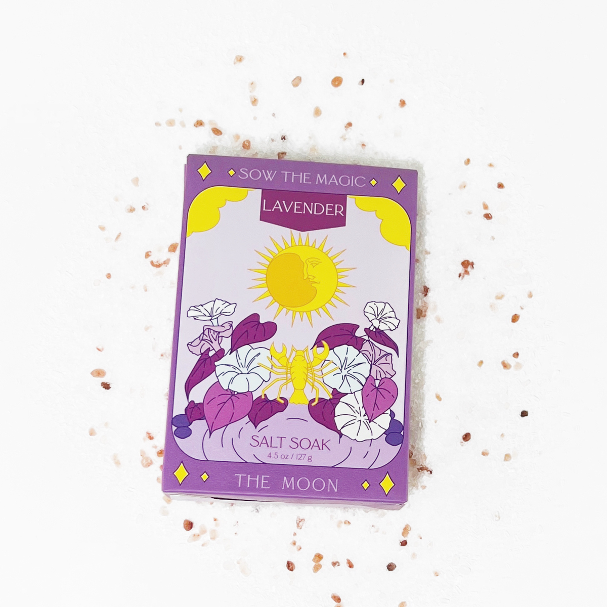 The Moon Bath Salt Soak in Lavender