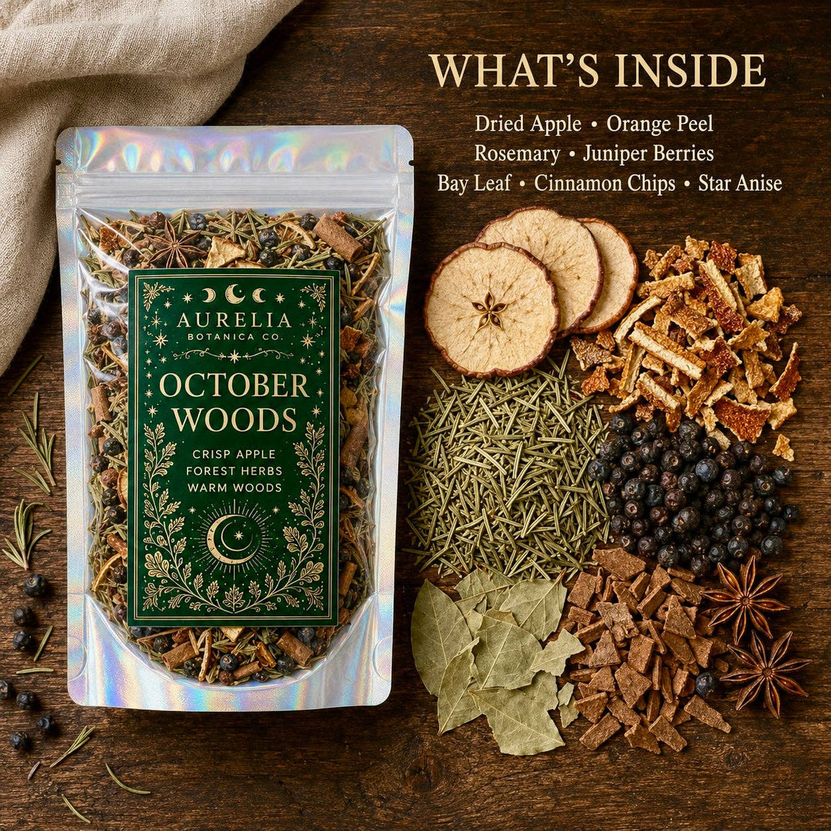 Fall Simmer Pot Collection – Botanical Stovetop Potpourri & Autumn Home Fragrance